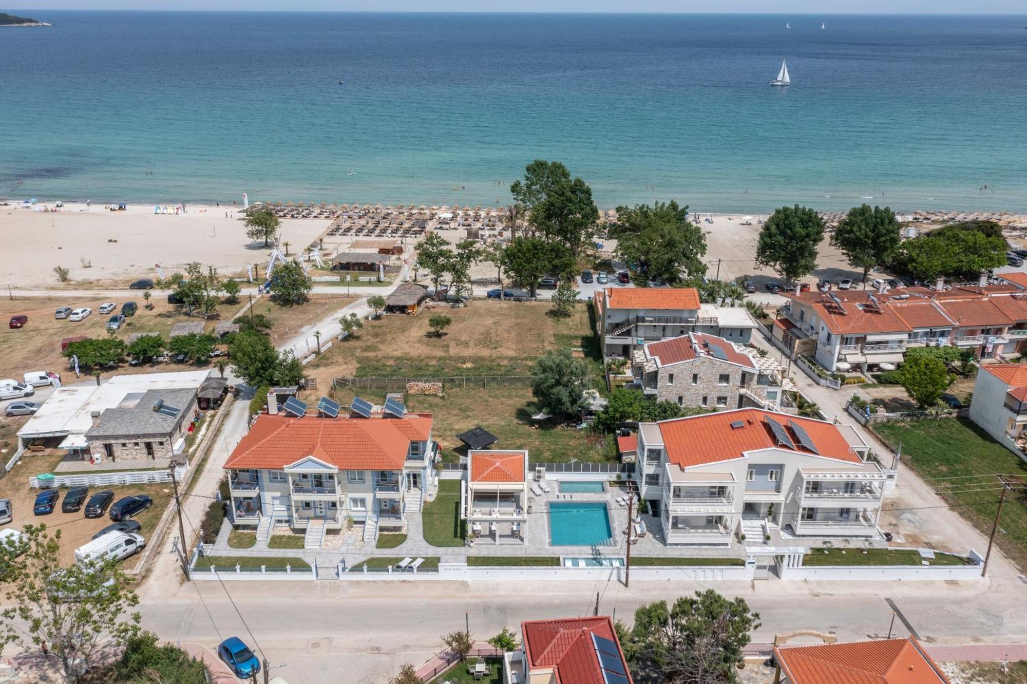 Sole Mare Hotel Chrysi Ammoudia Exterior photo