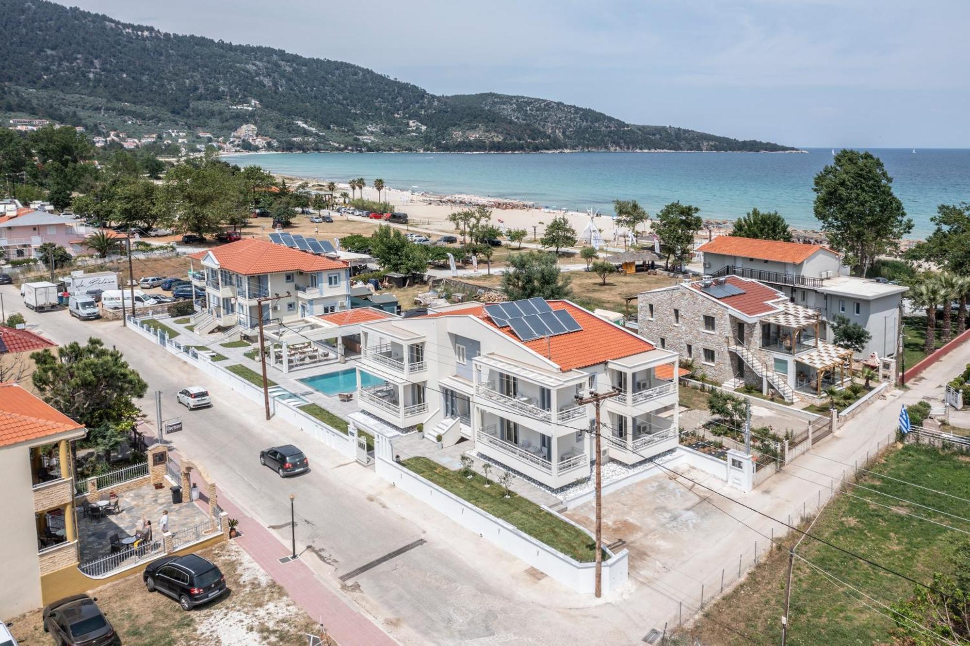Sole Mare Hotel Chrysi Ammoudia Exterior photo